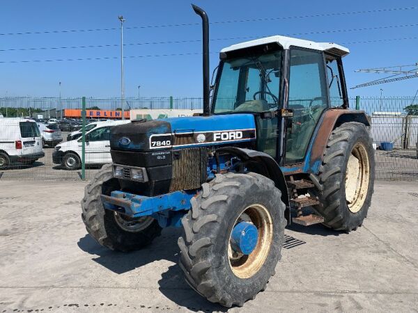 1993 Ford New Holland 7840 Powerstar SLE 4WD Tractor