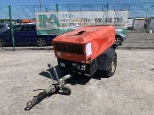 UNRESERVED 2007 Ingersoll-Rand 731E Fast Tow Diesel Road Compressor