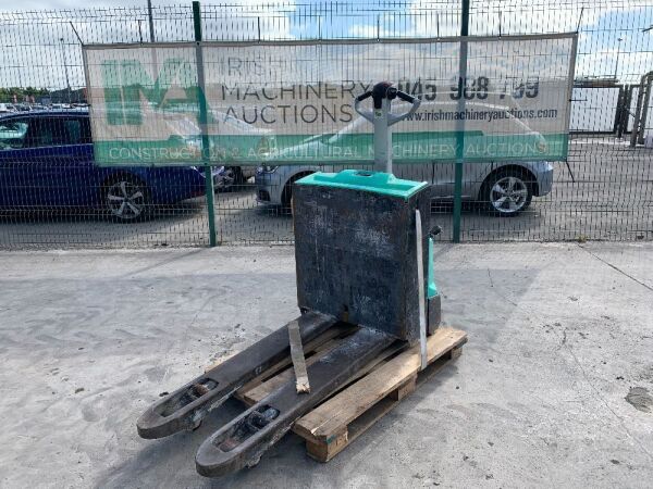 2014 Mitsubishi Electric Pallet Truck c/w Built In Charger