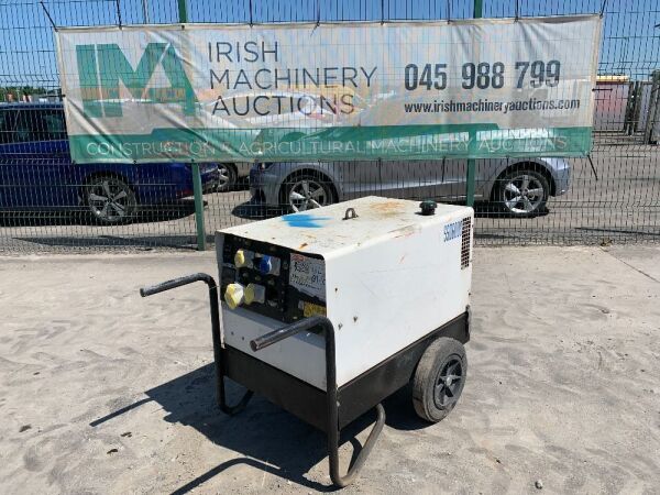 UNRESERVED Stephill SSD6000 6KVA Portable Diesel Generator