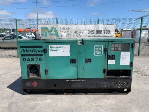 Atlas Copco QAS78 - 69KVA Diesel Generator