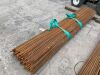 UNRESERVED Approx 220-250 Lengths Of Rebar - 2