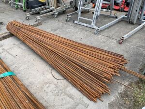 UNRESERVED Approx 150 Lenghts Of Rebar