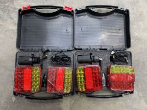 2 x Sets Of Wirelss Trailer Lights