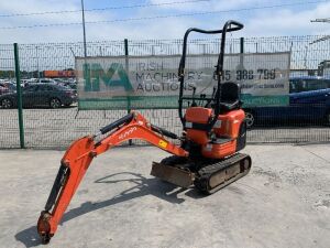 UNRESERVED 2016 Kubota K008-3 Micro Excavator