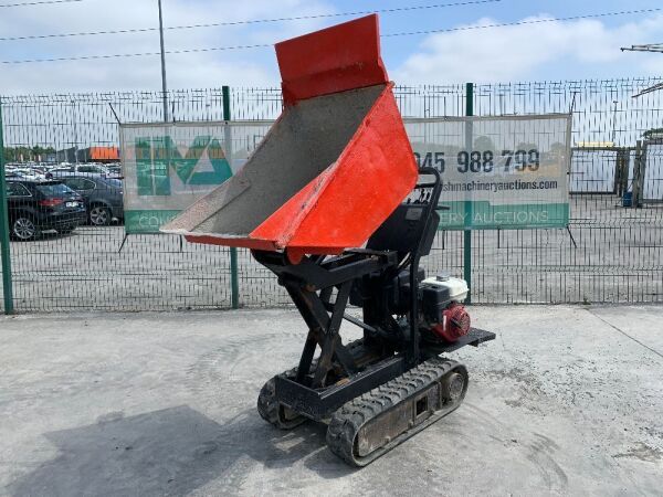 2003 Hinowa HT750 Tracked Pedestrian Petrol High Tip Dumper