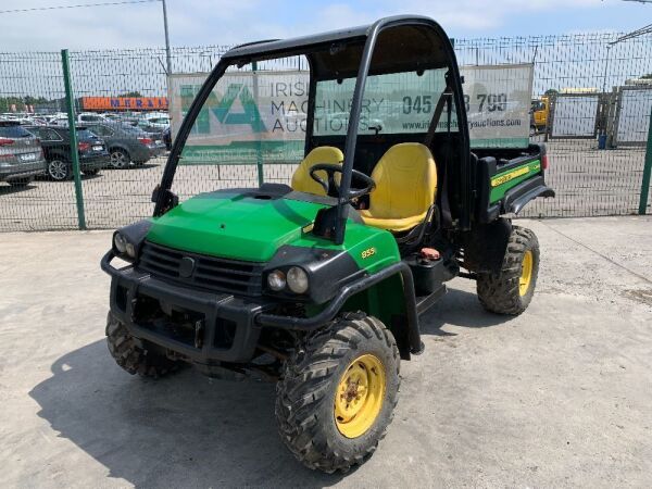 UNRESERVED 2011 John Deere Gator 855D 2WD/4WD Diesel ATV Tipper