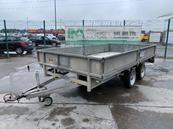 Ifor Williams LM126 12FT x 6FT Twin Axle Dropside Trailer