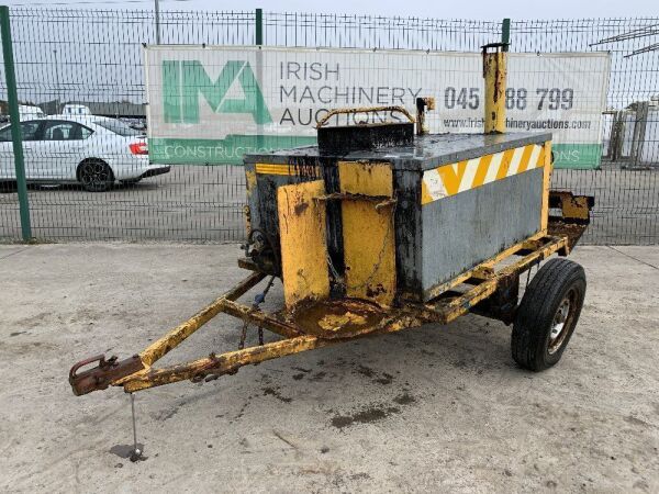 UNRESERVED Single Axle Fast Tow Tar Boiling Pot