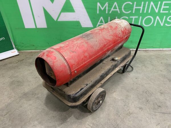 UNRESERVED Red Portable Blow Heater