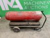 UNRESERVED Red Portable Blow Heater - 2