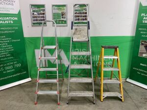 UNRESERVED 3 x Step Ladders