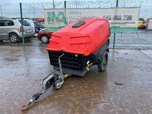 UNRESERVED 2013 Atlas Copco XAS67 Fast Tow Diesel Air Compressor