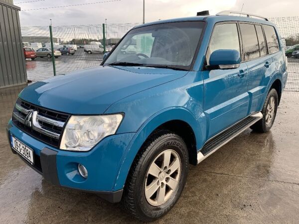 UNRESERVED 2009 Mitsubishi Pajero 3.2LWB Manual 4WD Commercial