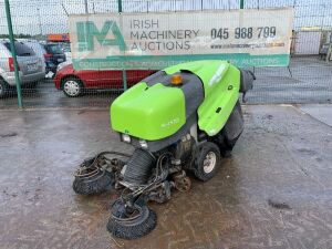 2018 Green Machine 400 Diesel Pedestrian Street Sweeper