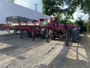 UNRESERVED 2006 Dennison Tri Axle Skelly Trailer