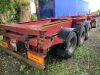 UNRESERVED 2006 Dennison Tri Axle Skelly Trailer - 3