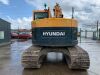 2016 Hyundai Robex 145LCR-9A Zero Tail Excavator - 8