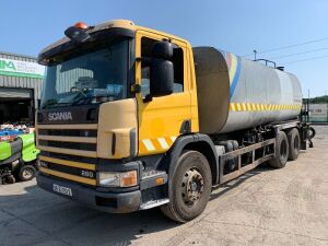 UNRESERVED Scania P94 260 6x4 Tar Sprayer