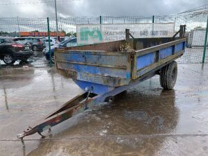 UNRESERVED Krone Single Axle Tipping Trailer