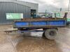 UNRESERVED Krone Single Axle Tipping Trailer - 2