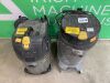 UNRESERVED 2 x Karcher Portable 110V Vacuums - 2