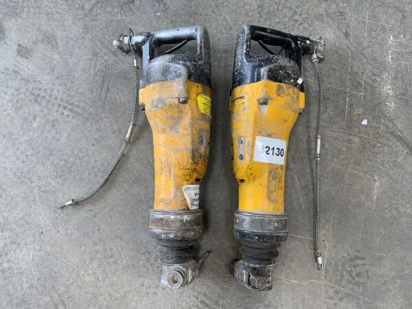 UNRESERVED 2014/2012 Atlas Copco TEX09E Pneumatic Breakers