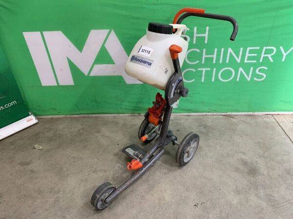 UNRESERVED Husqvarna Consaw Trolley c/w Water Tank