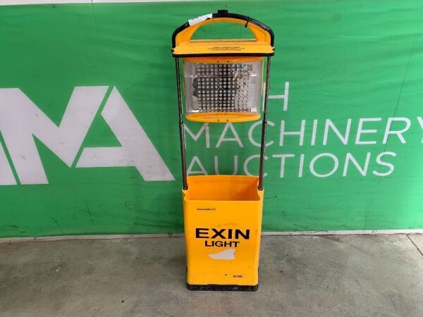 UNRESERVED Exin Portable Rechargable LED Site Light