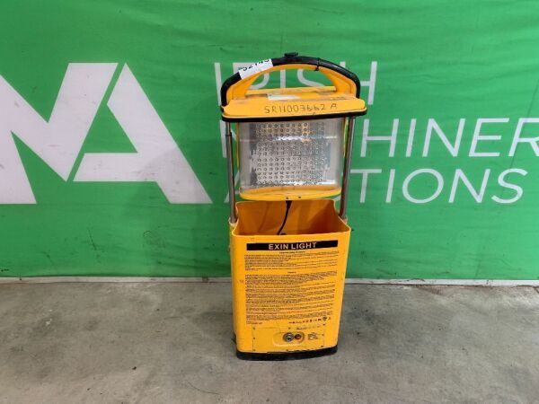 UNRESERVED Exin Portable Rechargable LED Site Light