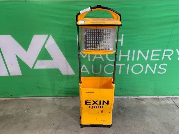 UNRESERVED Exin Portable Rechargable LED Site Light