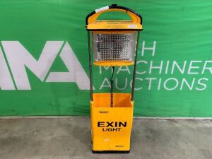 UNRESERVED Exin Portable Rechargable LED Site Light