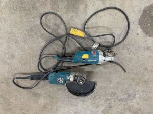 UNRESERVED 2 x Makita Industrial Angle Grinders