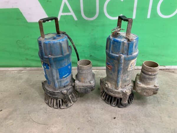 UNRESERVED 2 x Tsurumi 110V Submersible Pumps