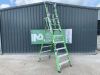 UNRESERVED Little Giant 6 Step Fibreglass Podium Ladder - 3