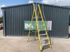 UNRESERVED Clow 7 Step Fibreglass Podium Ladder - 3