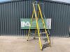 UNRESERVED Clow 6 Step Fibreglass Podium Ladder - 3