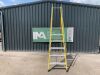 UNRESERVED Clow 6 Step Fibreglass Podium Ladder - 2