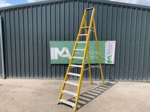 UNRESERVED Lyte 10 Step Fibreglass Ladder