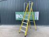 UNRESERVED Clow 5 Step Fibreglass Podium Ladder