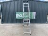 UNRESERVED 2020 Tubesca Aluminium Extendable Podium Ladder - 2