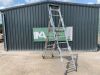 UNRESERVED 2020 Tubesca Aluminium Extendable Podium Ladder - 3