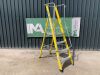 UNRESERVED Clow 4 Step Fibreglass Podium Laddre - 3