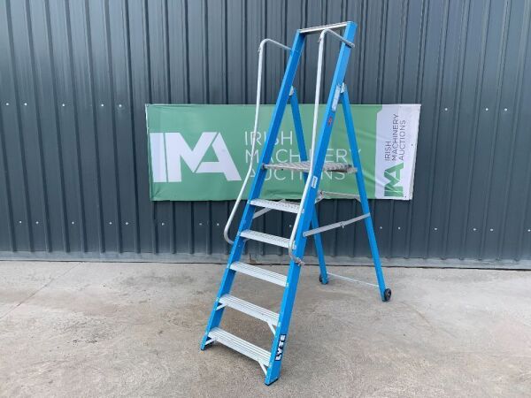 UNRESERVED Lyte 6 Step Fibreglass Podium Ladder