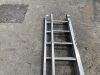 UNRESERVED Double Extendable Aluminium Ladder - 5