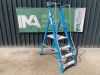 UNRESERVED Lyte 4 Step Fibreglass Podium Ladder - 3