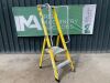 UNRESERVED Clow 2 Step Fibreglass Podium Ladder - 3