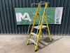 UNRESERVED Clow 3 Step Fibreglass Podium Ladder