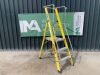 UNRESERVED Clow 3 Step Fibreglass Podium Ladder - 3