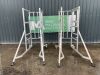 UNRESERVED 2 x Portable Aluminium Podiums